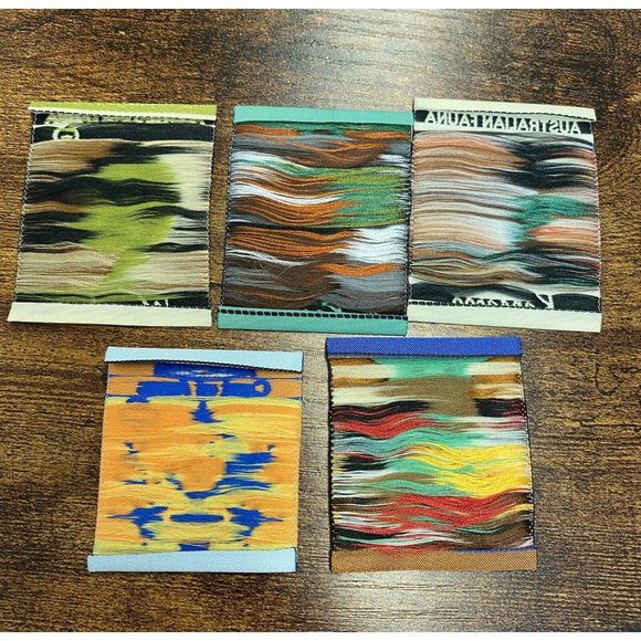 Girl Guides Australia Camping Australian Fauna Coat of Arms Ribbon Patch LOT 5 - Picture 5 of 6